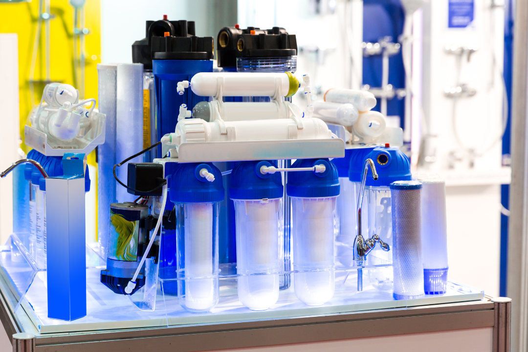 (RO) water filtration system.